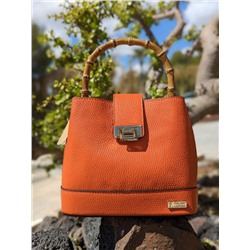 Ab.Zapatos PELLE Bambu (630) naranja