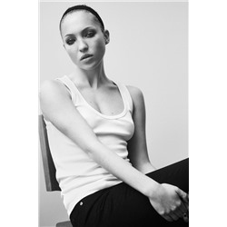 RIBBED VEST TOP