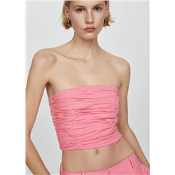 Top bandeau lino
