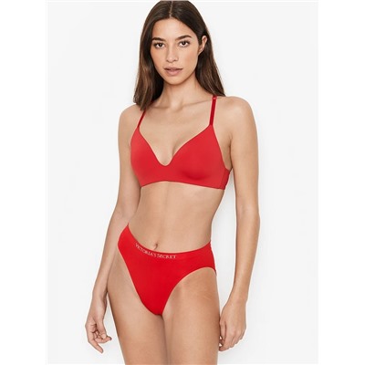 Seamless High-Leg Brief Panty