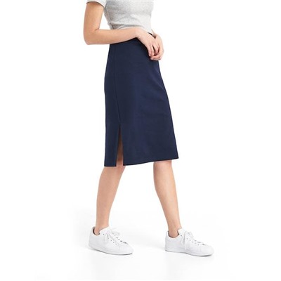 Ponte pencil skirt