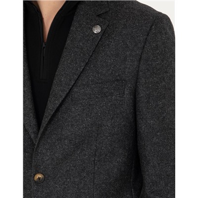 Antrasit Slim Fit Ceket