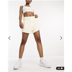 Nike Collection fleece shorts in stone