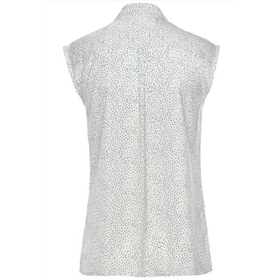 Women's tie neck blouse
