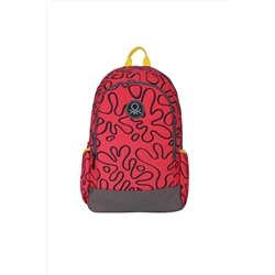 United Colors of Benetton Benetton Ilkokul Sırt Çantası 70311 Kırmızı 43x28x13cm