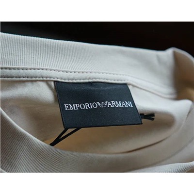 Мужская футболка с вышитым логотипом на груди, экспорт  ❤️ Empori*o Arman*i