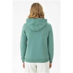 Kadın Mint Basic Sweatshirt