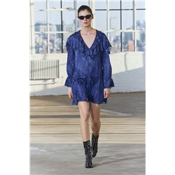 ZW COLLECTION SHORT DRESS WITH RUFFLES