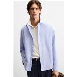 CAMISA POPELÍN RAYAS