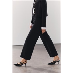 ZW COLLECTION MARINE STRAIGHT-LEG HIGH-WAIST JEANS