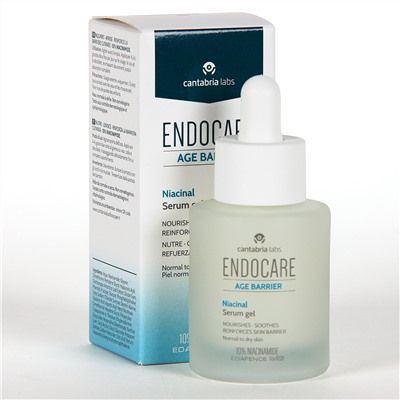 Endocare Age Barrier Niacinal Serum gel 30ml PACK Regalo C oil free 10 ampollas
