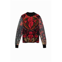 Jersey slim cuello alto