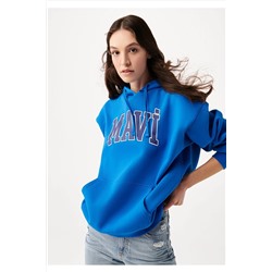 Mavi Logo Baskılı Sweatshirt 1600361-70903