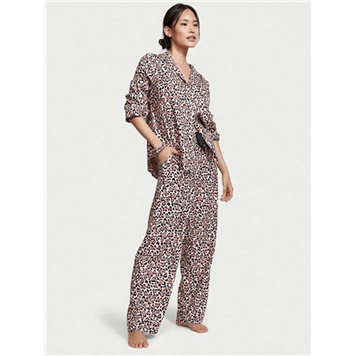 VICTORIA'S SECRET Flannel Long PJ Set