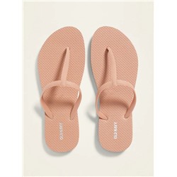 Plant-Based T-Strap Flip-Flops for Women