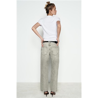 Z1975 MID-WAIST STRAIGHT CROPPED JEANS