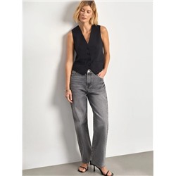 Джинсы Mom Fit 369, D369/gabbro