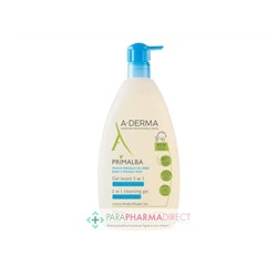 A-Derma Primalba Gel Lavant 2en1 Corps & Cheveux 750ml