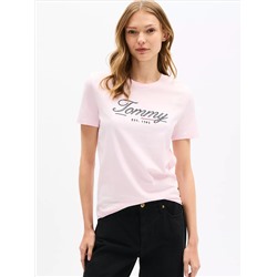 Script Tommy Logo T-Shirt