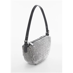 Bolso hombro cristales -  Mujer | MANGO OUTLET Melilla