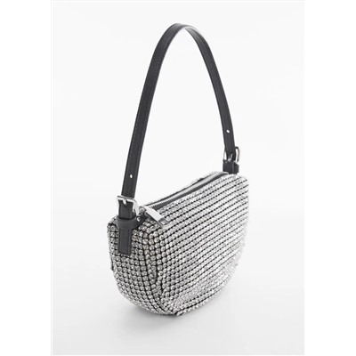 Bolso hombro cristales -  Mujer | MANGO OUTLET Melilla