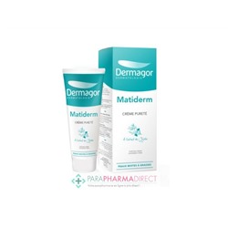 Dermagor Matiderm Crème Pureté Peaux Mixtes ou Grasses 40ml