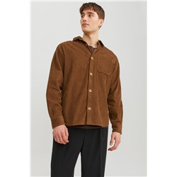 Camisa de terciopelo Marrón