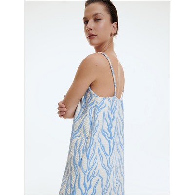 Gemustertes kleid