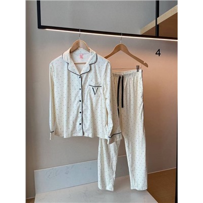 Теплая мягкая фланелевая пижама  в стиле Victoria’*s Secre*t