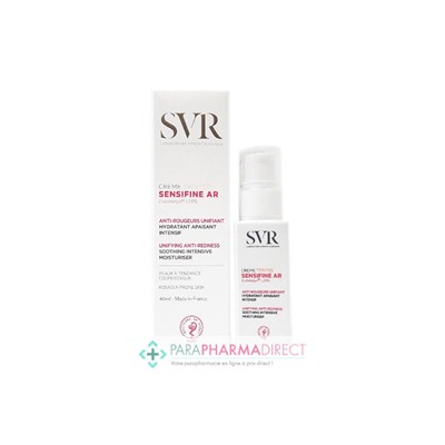 SVR Sensifine AR Crème Teintée Anti-Rougeurs Unifiant Hydratant Apaisant Intensif 40ml