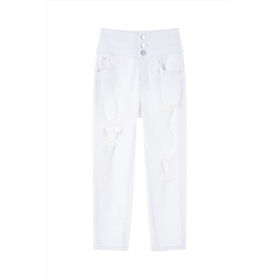 Pantalón pirata Blanco