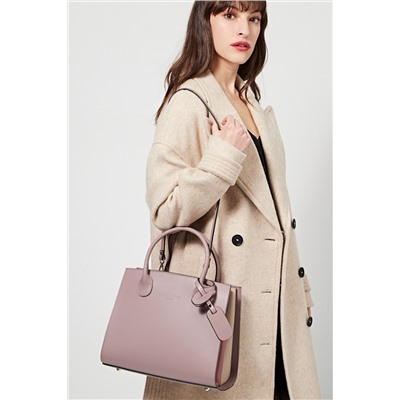 Bolso de piel Trip Lila