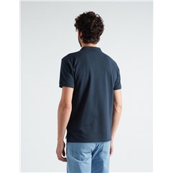 Piquet Polo, Men, Dark Blue
