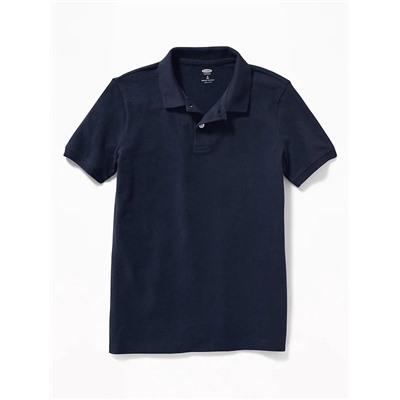 Uniform Built-In Flex Pique Polo for Boys