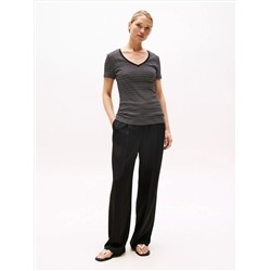 Stripe V-Neck Favorite T-Shirt