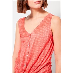 Camiseta de tirantes Naranja