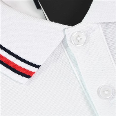 Мужская хлопковая рубашка-поло  TOMMY HILFIGE*R ОРИГИНАЛ!