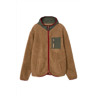Sudadera con capucha Camel