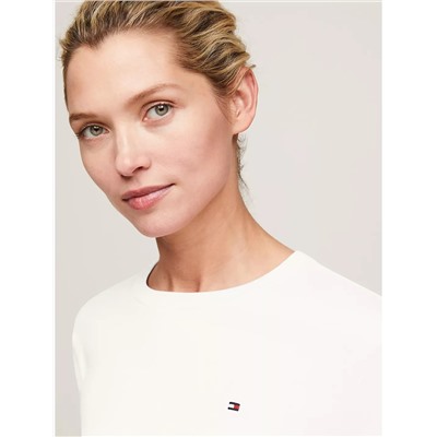 Tommy Hilfiger Slim Fit Ribbed Crewneck T-Shirt