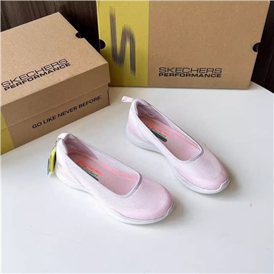 Легкие дышащие балетки Skechers  Материал: текстиль