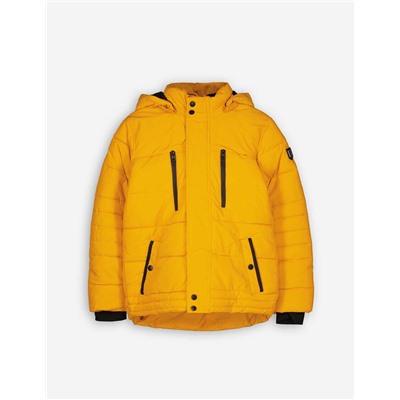 Winterjacke - Wasserabweisend - hellgelb