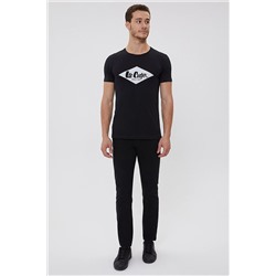 Lee Cooper Erkek Summerlogo O Yaka T-Shirt Siyah 202 LCM 242008