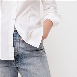 Curvy slim stretch perfect shirt