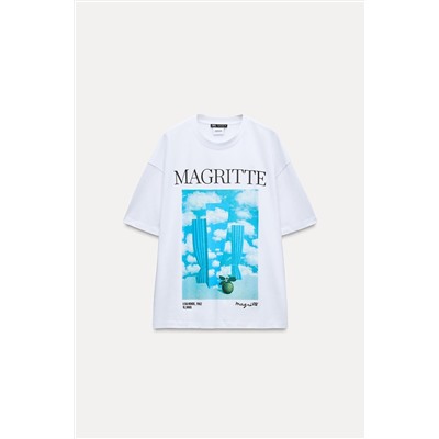 RENÉ MAGRITTE PRINT T-SHIRT