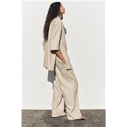 PANTALÓN ANCHO CON LINO