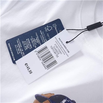 Женская футболка RALPH LAURE*N ОРИГИНАЛ!