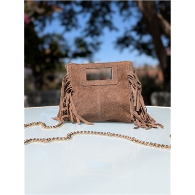 Комбо S25040TAUPE + Итальянская мини сумочка AB.Z · Pelle · Miniflec TAUPE АКЦИЯ
