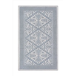 Bluenity Giglio Doğal Pamuklu Banyo Kilimi 50x80 Cm - Mavi 101.201.01.004.03.04