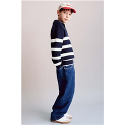 STRIPED KNIT SWEATER