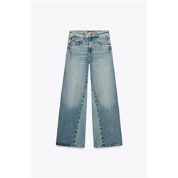 Z1975 WIDE-LEG MID-WAIST JEANS WITH SIDE SEAMS